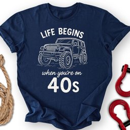 When On 40s T Shirt Gift For Offroad Enthusiast