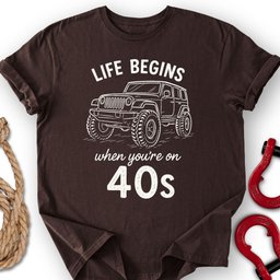 When On 40s T Shirt Gift For Offroad Enthusiast