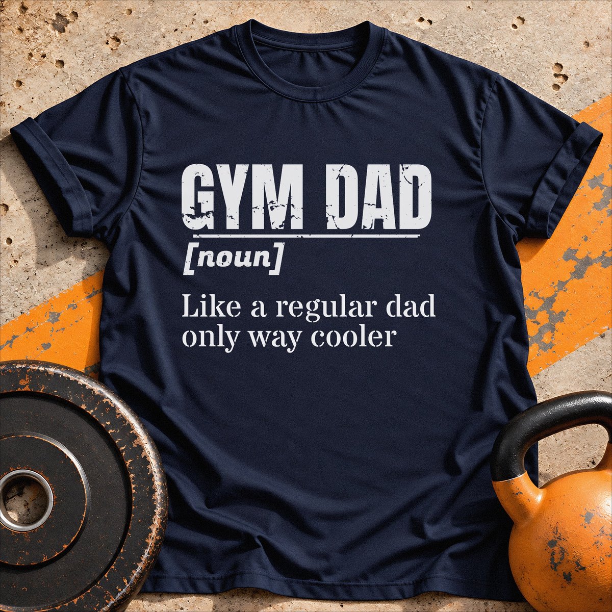 Gym Dad T Shirt Gift For Dad