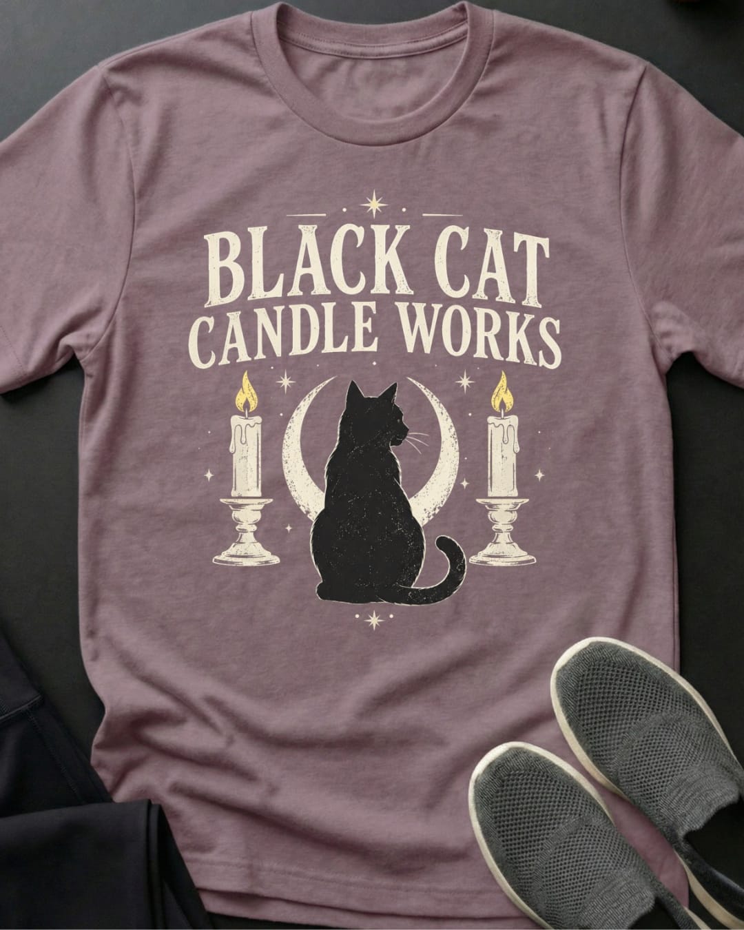 Bc Candle Works Tee Gift For Cat Lover