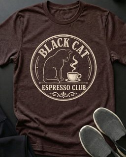 Expresso Club Tee Gift For Cat Lover