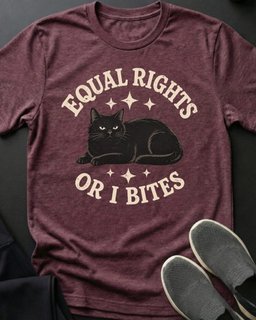 Equal Rights Tee Gift For Cat Lover