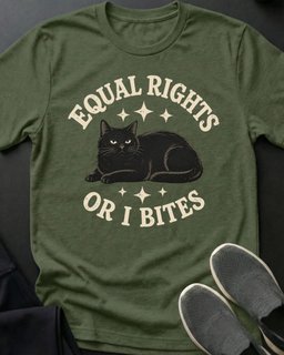 Equal Rights Tee Gift For Cat Lover