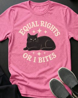 Equal Rights Tee Gift For Cat Lover