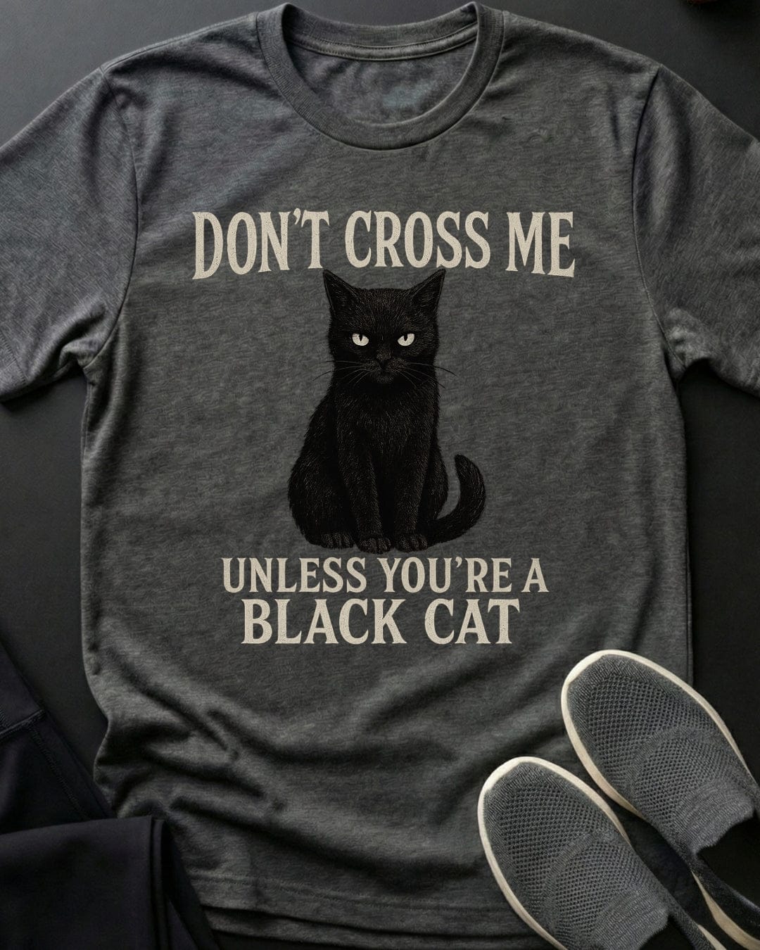 Dont Cross Me Tee Gift For Cat Lover
