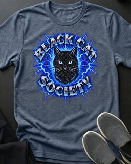 Electric Society Tee Gift For Cat Lover