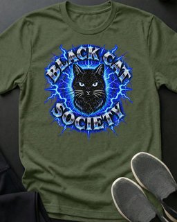 Electric Society Tee Gift For Cat Lover