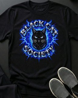 Electric Society Tee Gift For Cat Lover