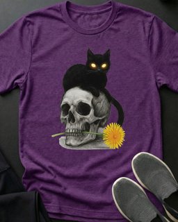 Dandilion Tee Gift For Cat Lover