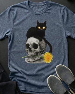 Dandilion Tee Gift For Cat Lover