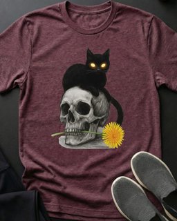 Dandilion Tee Gift For Cat Lover
