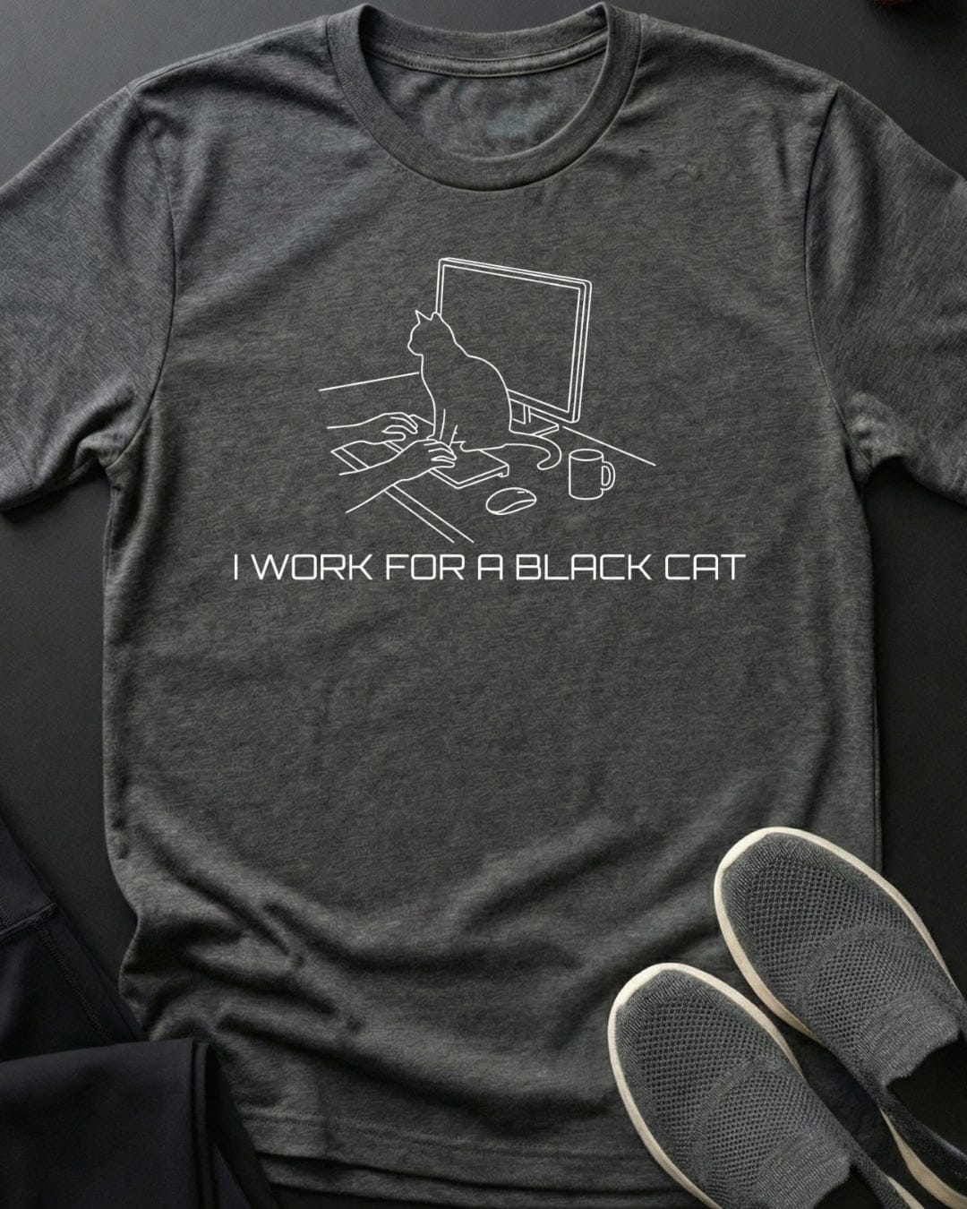 Domestic Help Tee Gift For Cat Lover