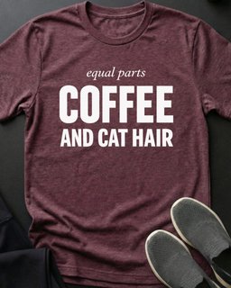 Equal Parts Tee Gift For Cat Lover