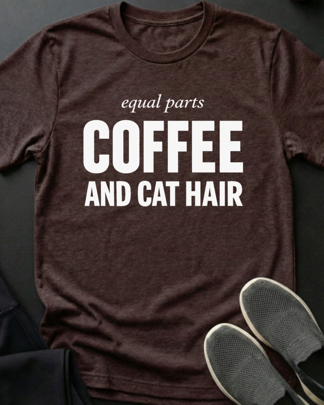 Equal Parts Tee Gift For Cat Lover