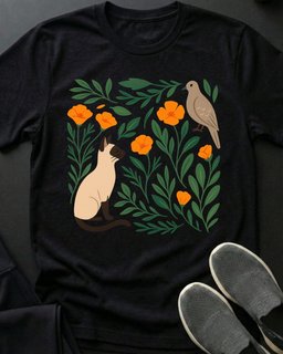 Dove Tee Gift For Cat Lover