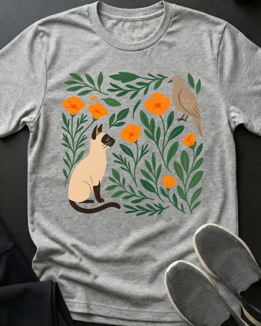 Dove Tee Gift For Cat Lover