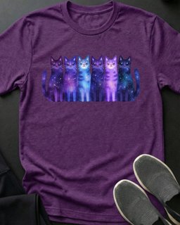 Galaxy Cats Tee Gift For Cat Lover