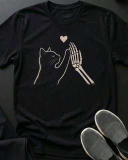 High Five Tee Gift For Cat Lover