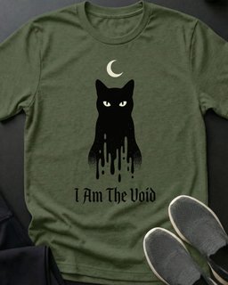 I Am The Void Tee Gift For Cat Lover