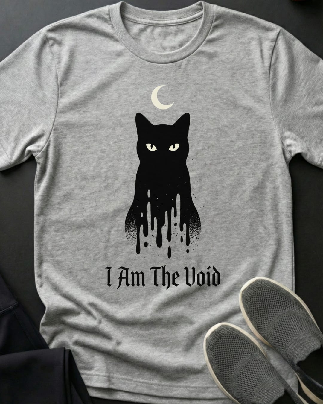 I Am The Void Tee Gift For Cat Lover