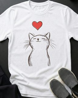Happy Cat Tee Gift For Cat Lover