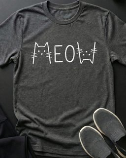 Meow Tee Gift For Cat Lover
