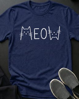 Meow Tee Gift For Cat Lover