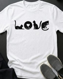 Love Tee Gift For Cat Lover