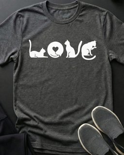 Love Tee Gift For Cat Lover