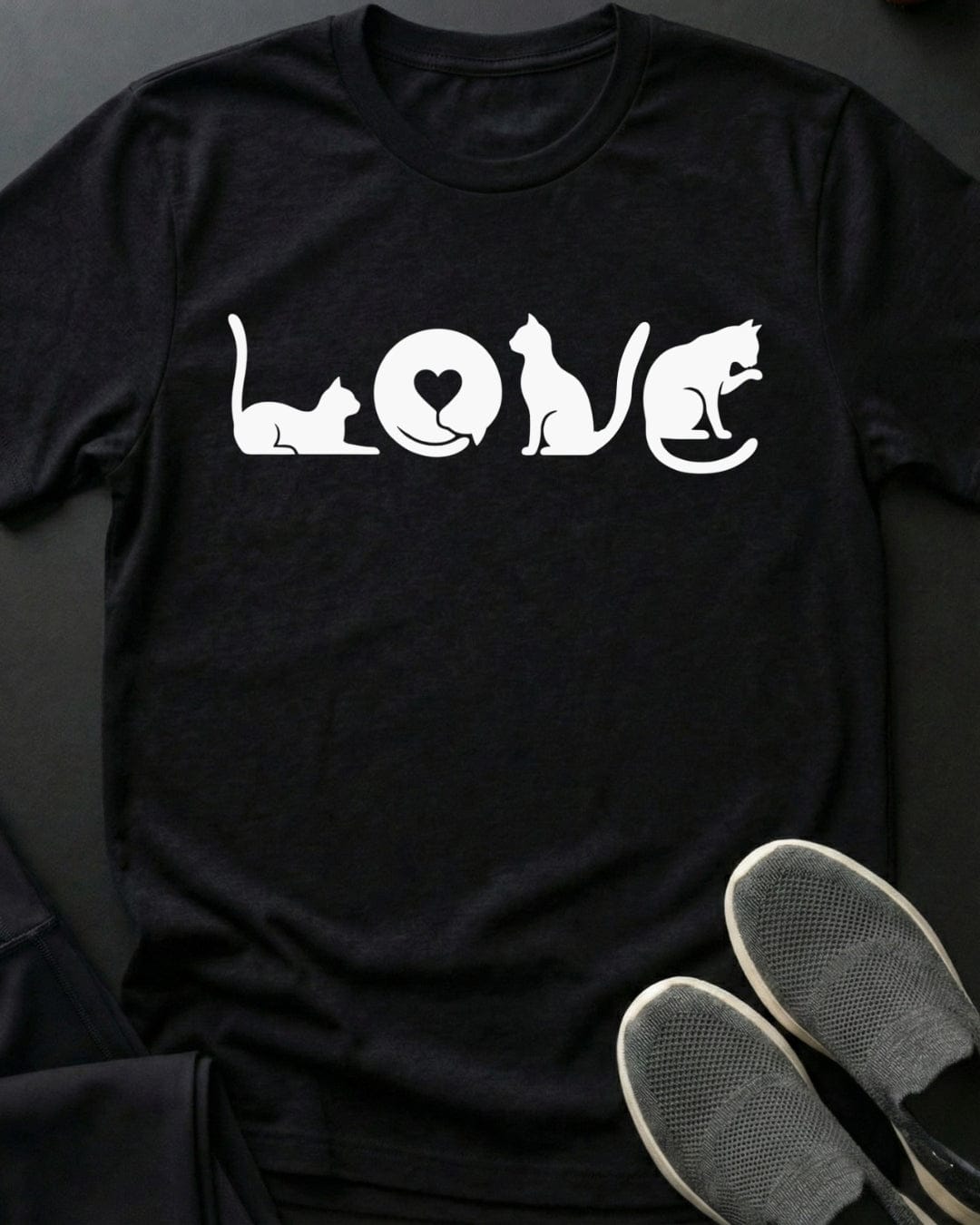 Love Tee Gift For Cat Lover
