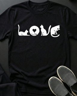 Love Tee Gift For Cat Lover