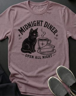 Midnight Diner Tee Gift For Cat Lover