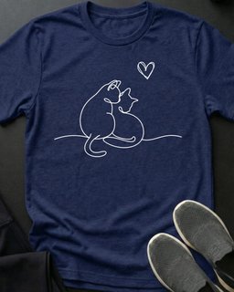 Love Snuggles Tee Gift For Cat Lover