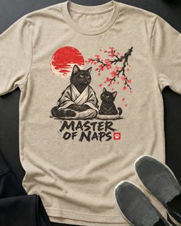 Master Of Naps Tee Gift For Cat Lover