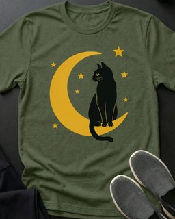 Luna Kitty Tee Gift For Cat Lover