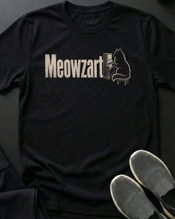 Meowzart Tee Gift For Cat Lover