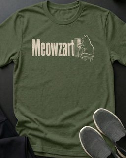 Meowzart Tee Gift For Cat Lover
