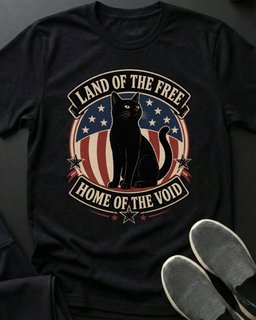 Home Of The Void Tee Gift For Cat Lover