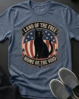 Home Of The Void Tee Gift For Cat Lover