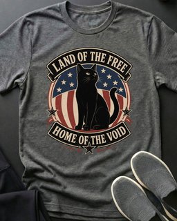 Home Of The Void Tee Gift For Cat Lover