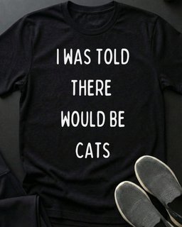 I Was Told Tee Gift For Cat Lover