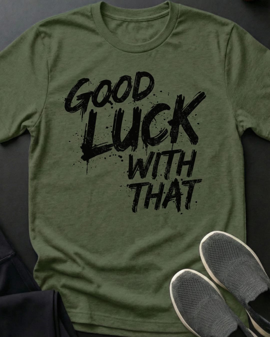 Good Luck Tee Gift For Cat Lover