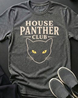 House Panther Club Tee Gift For Cat Lover