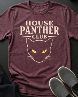 House Panther Club Tee Gift For Cat Lover