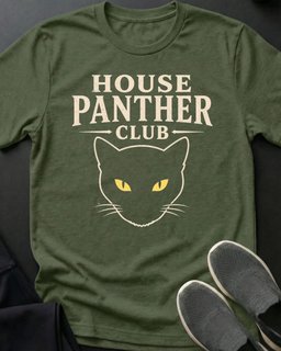 House Panther Club Tee Gift For Cat Lover