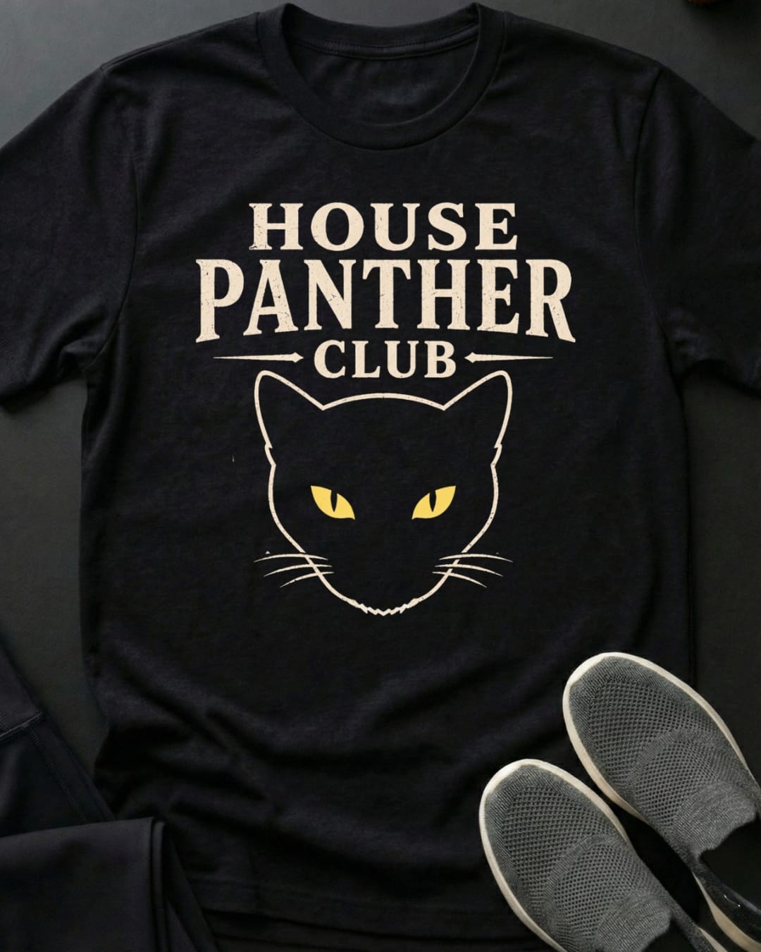 House Panther Club Tee Gift For Cat Lover