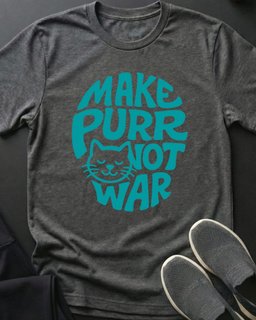 Make Purr Tee Gift For Cat Lover