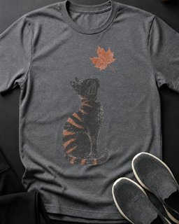 Leaf Watch Tee Gift For Cat Lover
