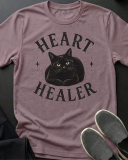 Heart Healer Tee Gift For Cat Lover