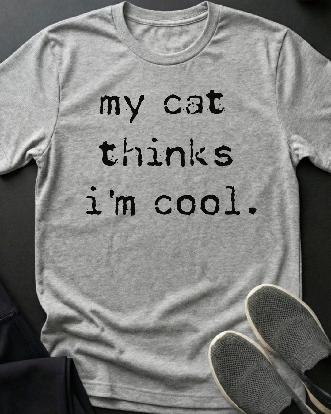 Im Cool Tee Gift For Cat Lover